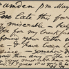 O'Connor, William D., APCS to. May 18, 1888.