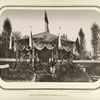 Pavilion with portrait of Alexander III