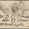 O'Connor, William D., APCS to. May 18, 1888.