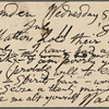 O'Connor, William D., APCS to. Jul. 11, 1888.