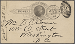 O'Connor, William D., APCS to. Jul. 19, 1888.