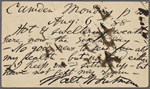 O'Connor, William D., APCS to. Aug. 6, 1888. 