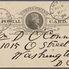 O'Connor, William D., APCS to. Aug. 6, 1888. 