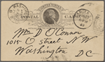 O'Connor, William D., APCS to. Jan. 20, 1889. 