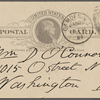 O'Connor, William D., APCS to. Jan. 26, 1889. 