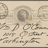O'Connor, William D., APCS to. Jan. 31, 1889. 