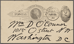 O'Connor, William D., APCS to. Feb. 8, 1889. 