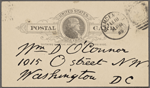 O'Connor, William D., APCS to. Feb. 18, 1889. 