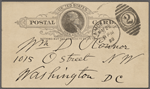 O'Connor, William D., APCS to. Mar. 29, 1889. 