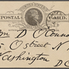 O'Connor, William D., APCS to. Apr. 4, 1889. 