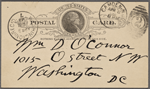 O'Connor, William D., APCS to. Apr. 8, 1889. 