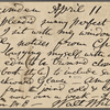 O'Connor, William D., APCS to. Apr. 11, 1889. 