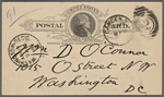 O'Connor, William D., APCS to. Apr. 16, 1889. 