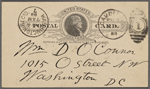 O'Connor, William D., APCS to. May 3, 1889. 