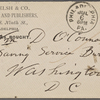 O'Connor, William D., ALS to. Jul. 6, 1882. 