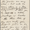O'Connor, William D., ALS to. Mar. 29, [1883]. 