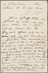 O'Connor, William D., ALS to. Mar. 29, [1883]. 