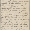 O'Connor, William D., ALS to. Apr. 14, [1883]. 