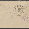 O'Connor, William D., ALS to. Apr. 14, [1883]. 