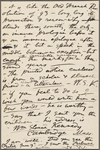 O'Connor, William D., ALS to. Jun. 13, 1883. 