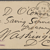 O'Connor, William D., ALS to. Jun. 13, 1883. 