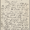 O'Connor, William D., ALS to. Sep. 29, 1884. 