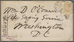 O'Connor, William D., ALS to. Sep. 29, 1884. 