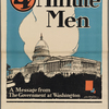 4 minute men, a message from the government at Washington Committee on Public Information, [Recto]