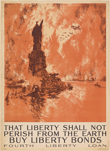 That Liberty Shall Not Perish from the Earth. Buy Liberty Bonds. Fourth Liberty Loan. [Liberty loan poster]