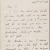 Arnold, Matthew, ALS to W. D. O'Connor. Sep. 16, 1866.