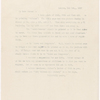 Bucke, Richard Maurice, TLS and 5 TS copies of letters to Thomas B. Harned, Jul. 24, 1899- Feb. 14, 1902.