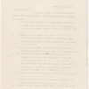 Bucke, Richard Maurice, TLS and 5 TS copies of letters to Thomas B. Harned, Jul. 24, 1899- Feb. 14, 1902.