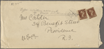 Bucke, Richard Maurice, ALS to [Ellen M. O'Connor] Calder, Apr. 18, 1892. With carbon copy of "Last days," extracts from H. L. Traubel's letters to Bucke, Dec. 29, [1891] - Mar. 26, [1892]. 