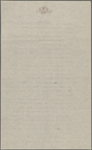 Bucke, Richard Maurice, ALS to [Ellen M. O'Connor] Calder, Apr. 18, 1892. With carbon copy of "Last days," extracts from H. L. Traubel's letters to Bucke, Dec. 29, [1891] - Mar. 26, [1892]. 