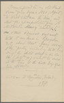 Burroughs, John, ALS to [J. J.] Piatt. Oct. 16, 1892. 