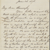 Eldridge, C. W. ALS to John Burroughs. Jun. 26, 1873.