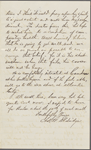 Eldridge, C. W. ALS to John Burroughs. Jun. 26, 1873.