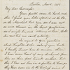 Eldridge, C. W. ALS to John Burroughs.  Nov. 6, 1883.