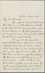 Eldridge, C. W. ALS to John Burroughs.  Nov. 6, 1883.