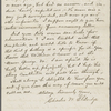 Eldridge, C. W. ALS to John Burroughs.  Nov. 6, 1883.