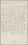 Eldridge, C. W. ALS to John Burroughs.  Nov. 6, 1883.