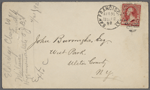 Eldridge, C. W. ALS to John Burroughs.  Apr. 21, 1892.