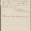 Eldridge, C. W. ALS to John Burroughs.  Feb. 26, 1894.