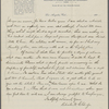 Eldridge, C. W. ALS to John Burroughs.  Mar. 7, 1896.