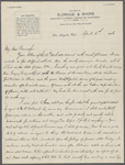 Eldridge, C. W. ALS to John Burroughs.  Apr. 4, 1896.