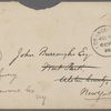 Eldridge, C. W. ALS to John Burroughs.  Jun. 19, 1896.