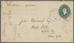 Eldridge, C. W. ALS to John Burroughs.  Jul. 23, 1896.