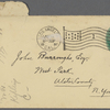 Eldridge, C. W. ALS to John Burroughs.  Jan. 11, 1897.