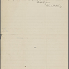 Eldridge, C. W. ALS to John Burroughs.  Apr. 30, 1897.