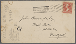 Eldridge, C. W. ALS to John Burroughs.  Apr. 30, 1897.